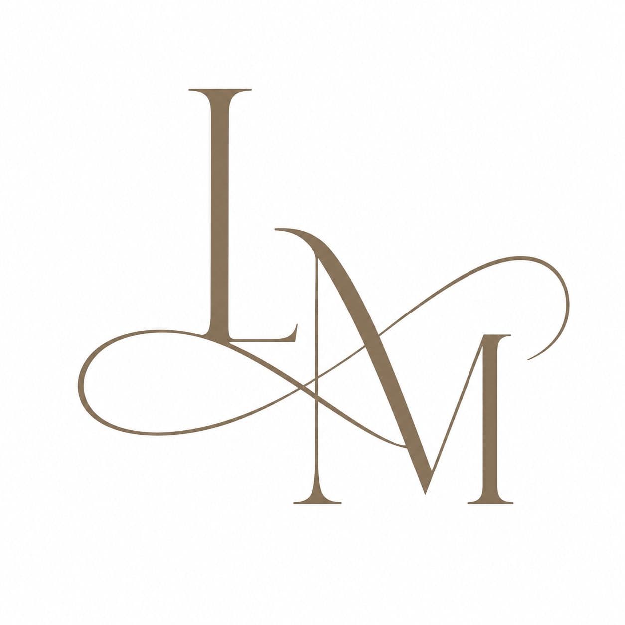 Monogramma di Luigi e Maria Cristina